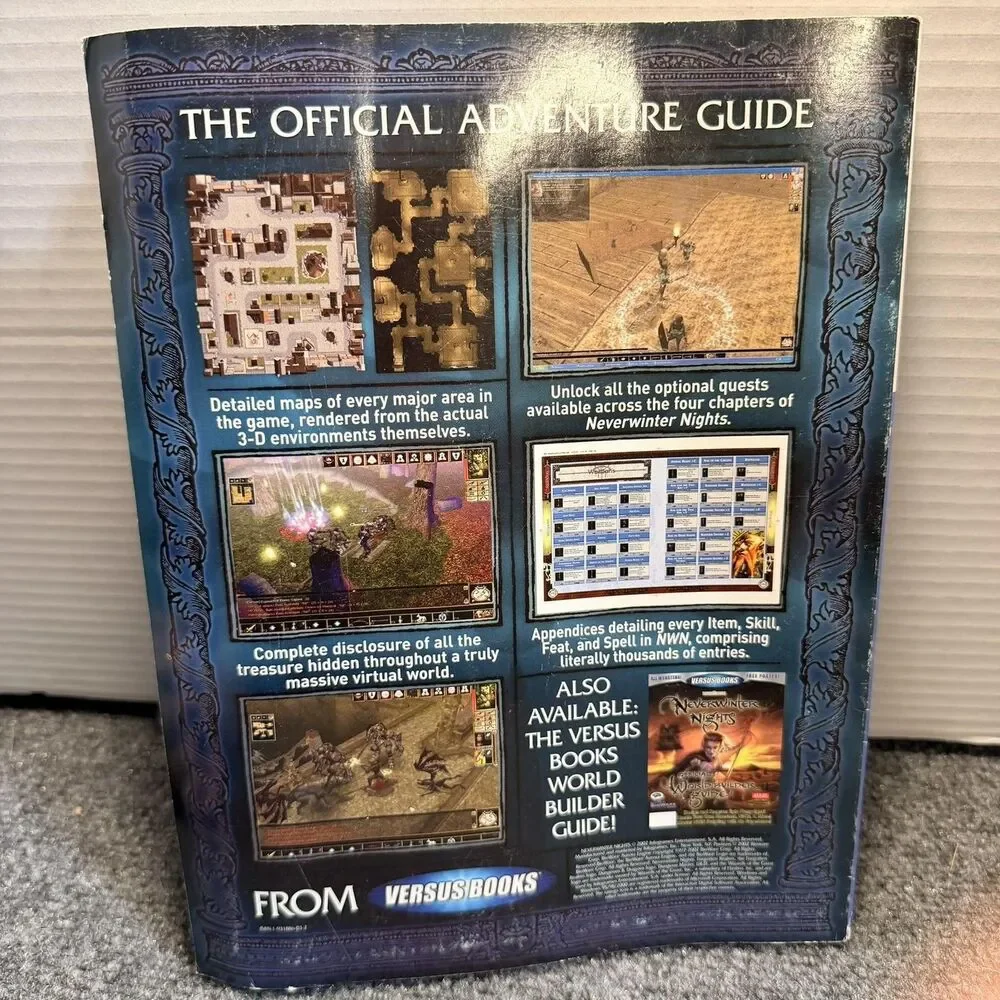 Neverwinter Nights PC Versus Books Official Adventure Strategy Guide Poster